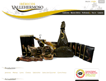 Tablet Screenshot of ibericosvallehermoso.com